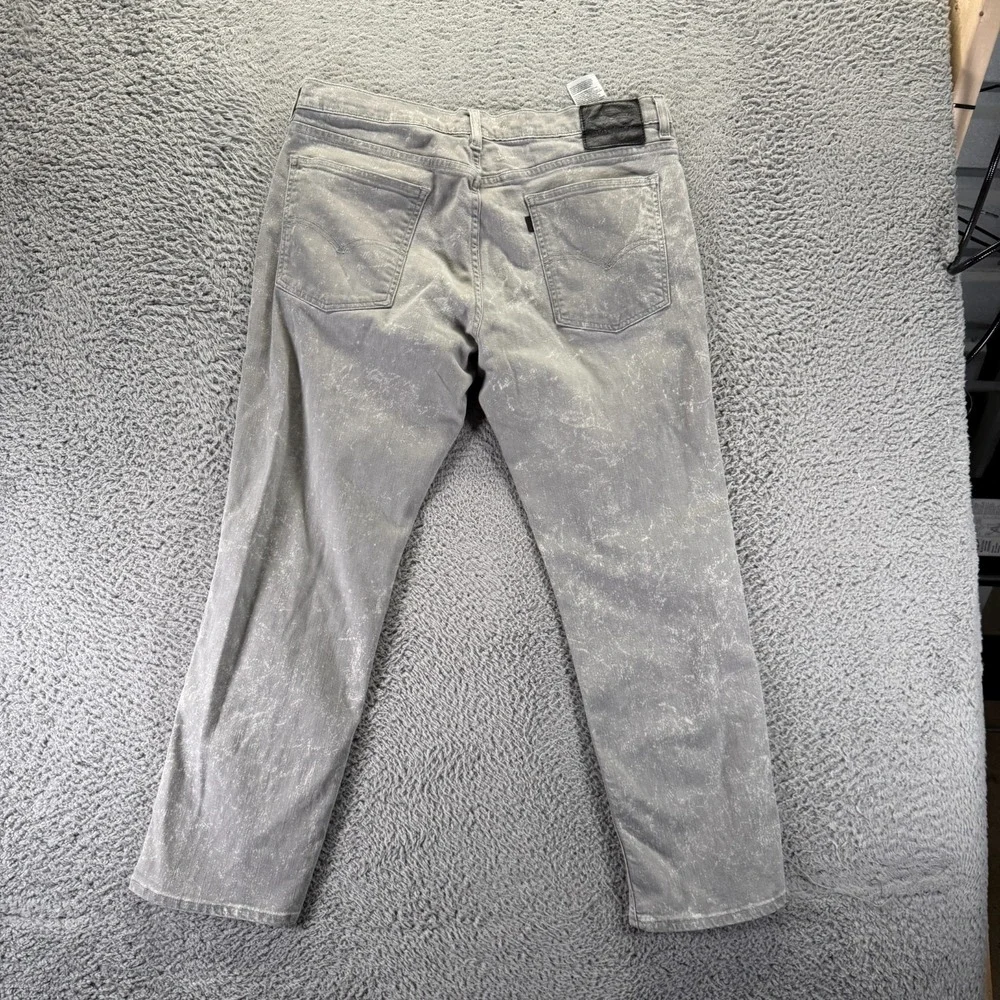 Levi's 541 Jeans Mens 38x28 Gray Cotton Denim Straight Streetwear Travel Stretch